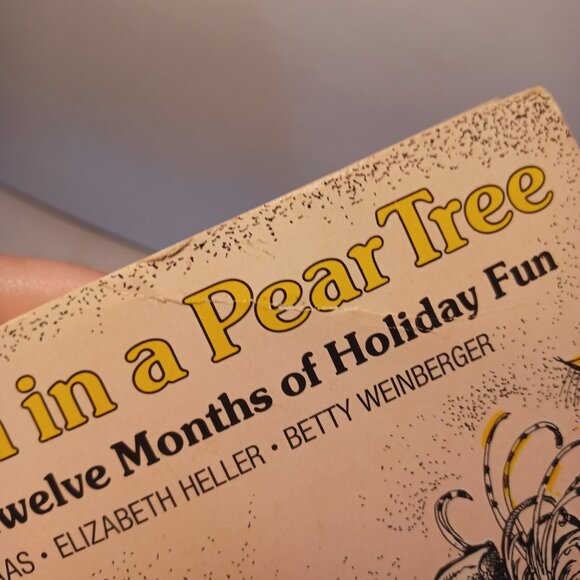 1976 A Pumpkin In A Pear Tree All Year Holiday Activity Craft Book Paperback - Picture 2 of 7